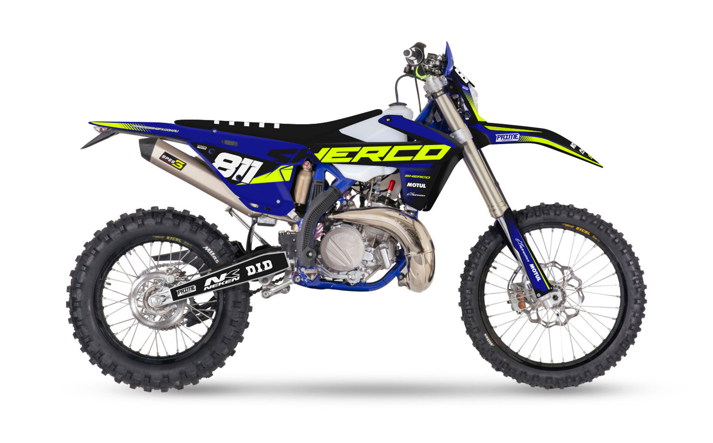 Estate Blue - Sherco Full Graphics Kit