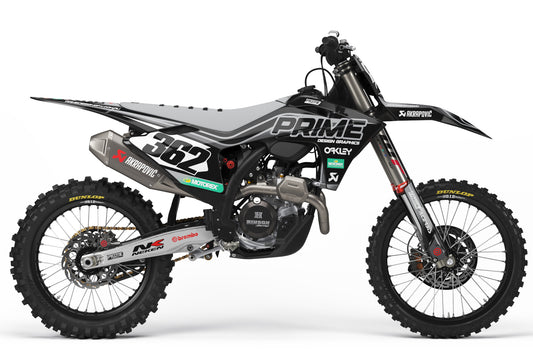 Stockade Black - GasGas Full Graphics Kit