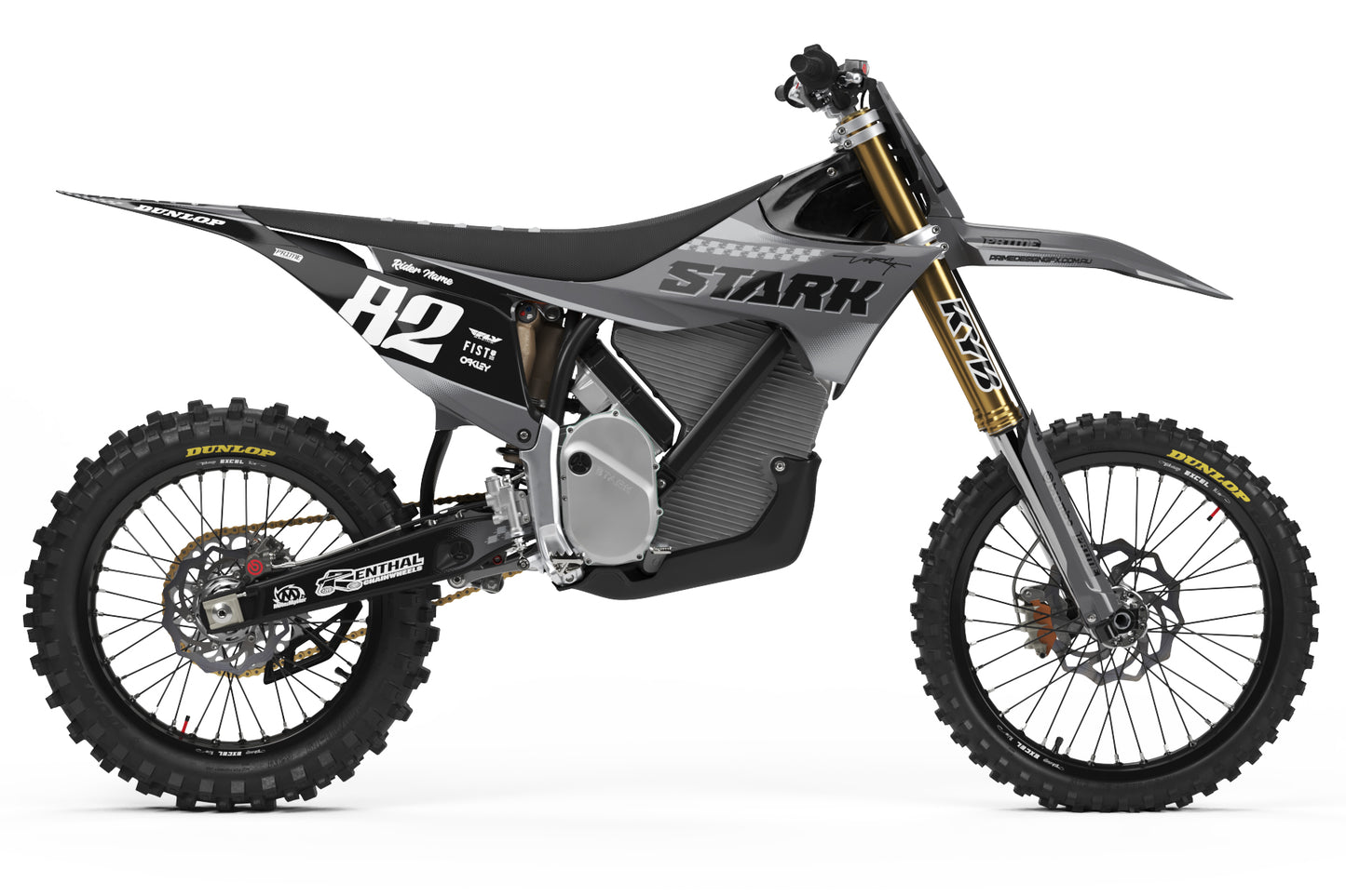 Cruz Grey - Stark Future Full Graphics Kit