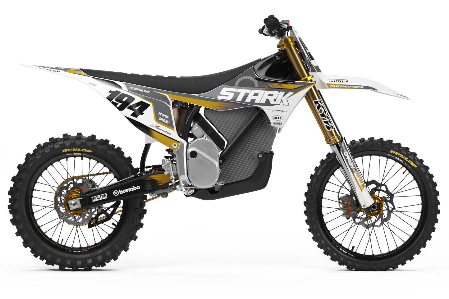 Current White - Stark Future Full Graphics Kit