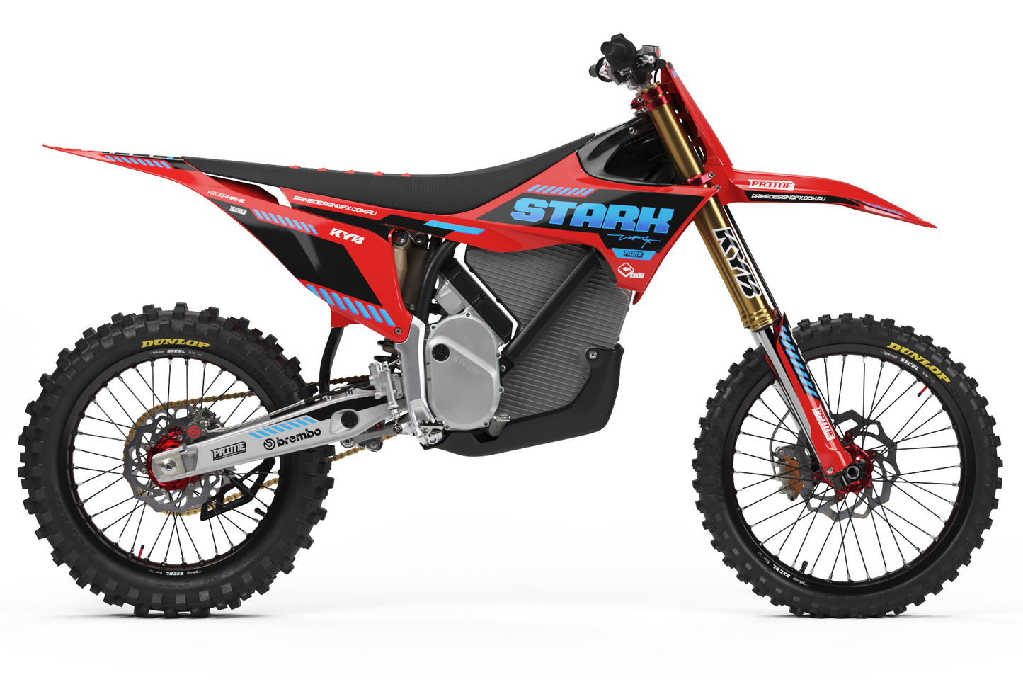 Metric Red - Stark Future Full Graphics Kit