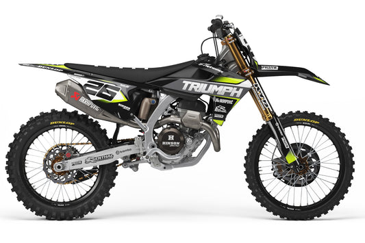 Slick Black - Triumph Full Graphics Kit