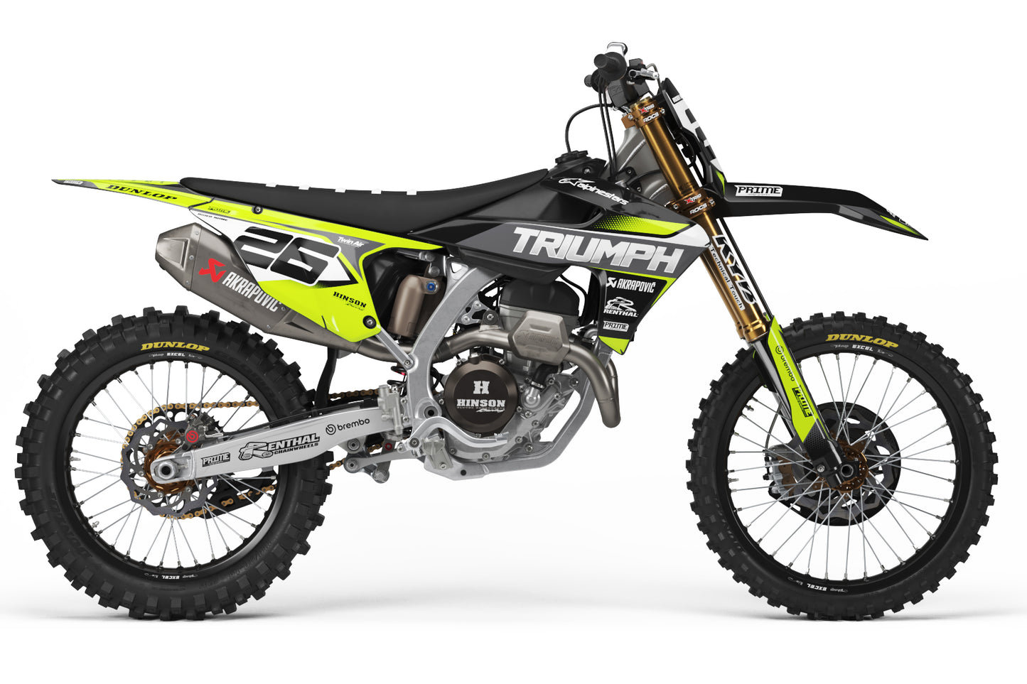 Slick Flo - Triumph Full Graphics Kit