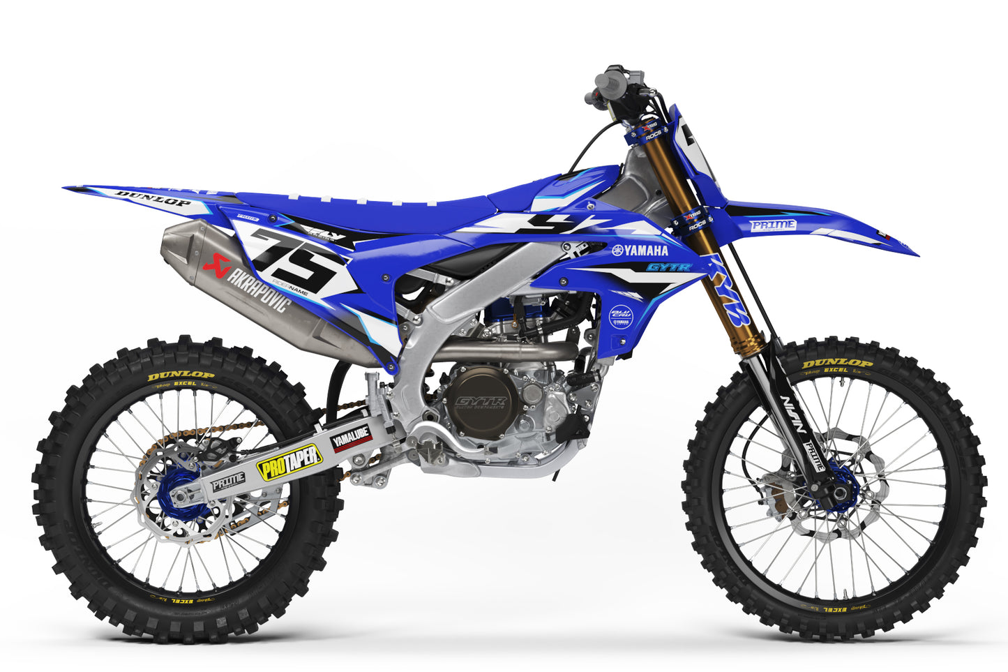 Pace Blue - Yamaha Full Graphics Kit