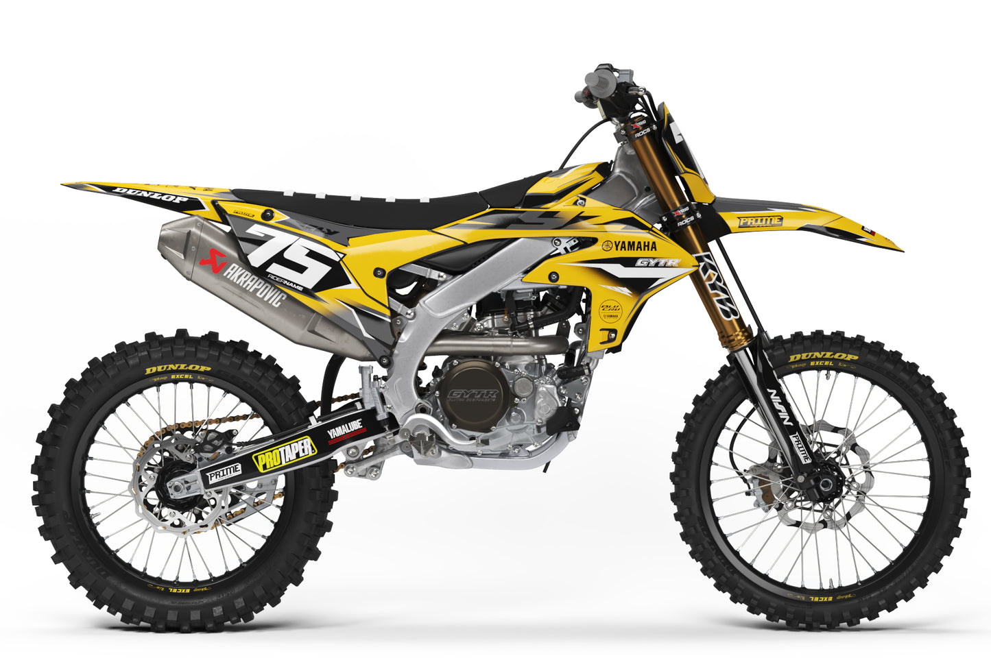 Pace Yellow - Yamaha Full Graphics Kit