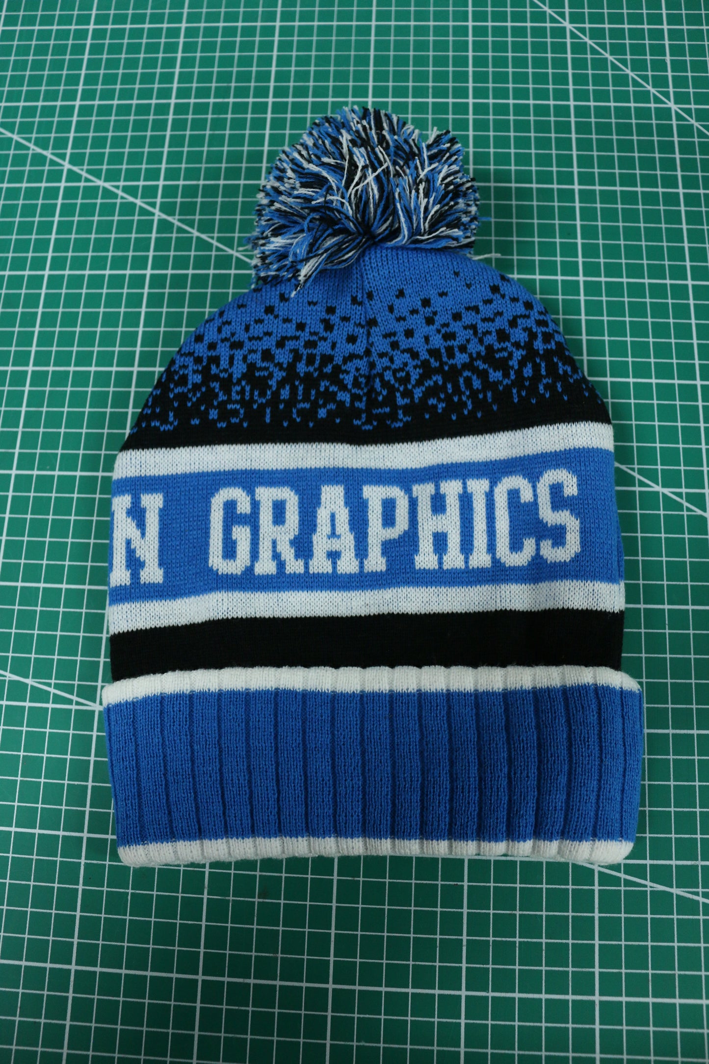 PDG Beanie - Black / Blue