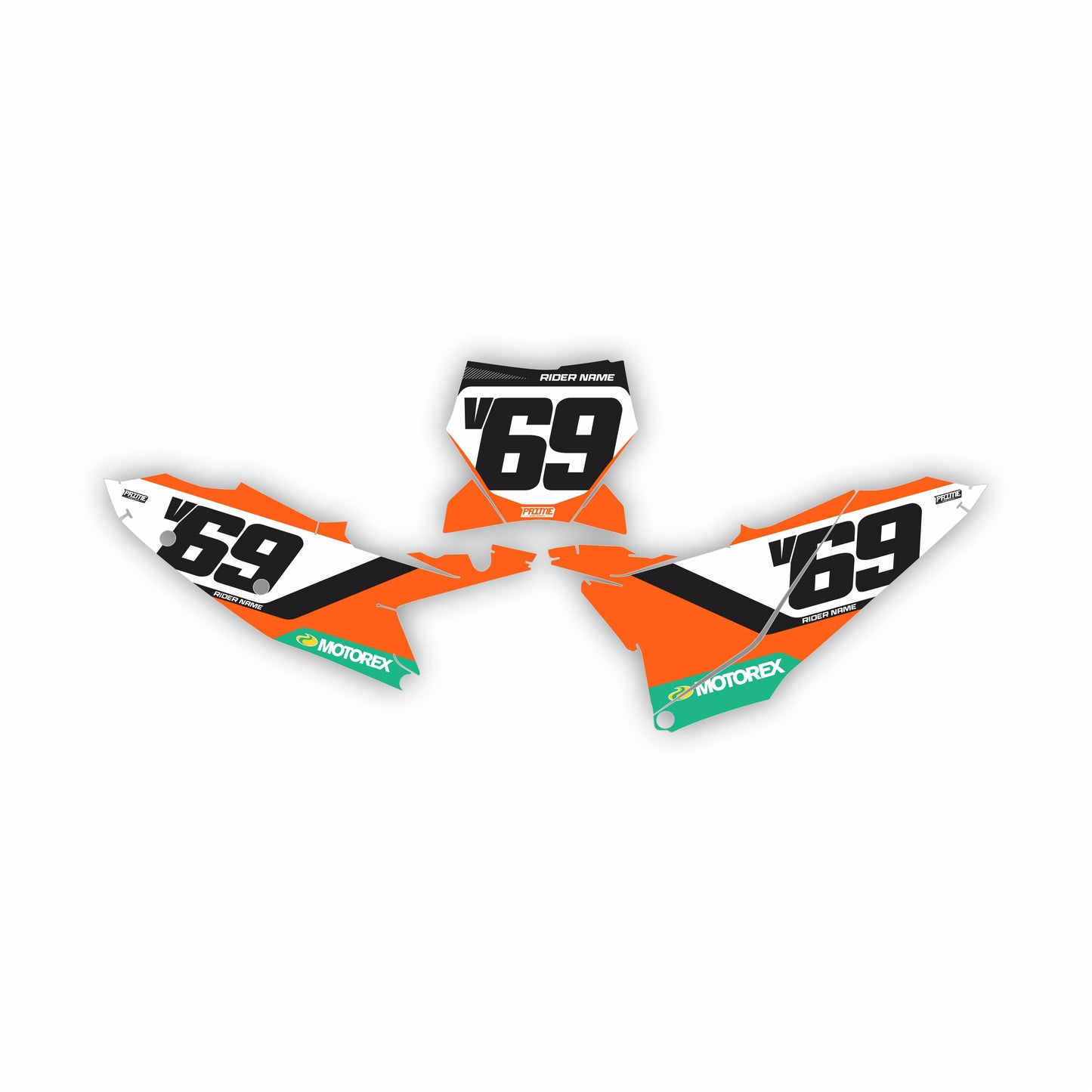 Pilot - KTM Race Numbers