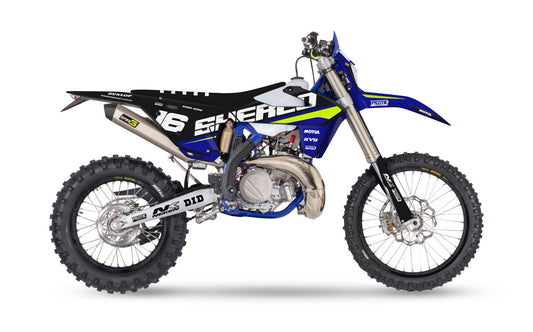 Contrast Black - Sherco Full Graphics Kit