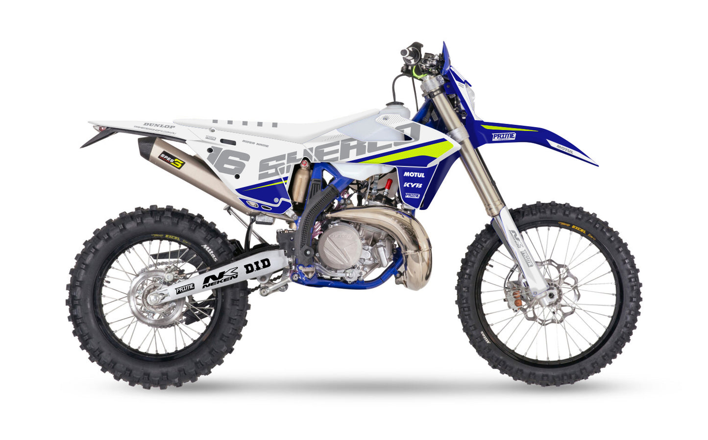 Contrast White - Sherco Full Graphics Kit