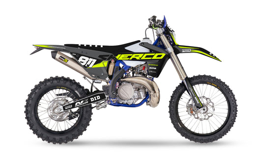 Estate Black - Sherco Full Graphics Kit