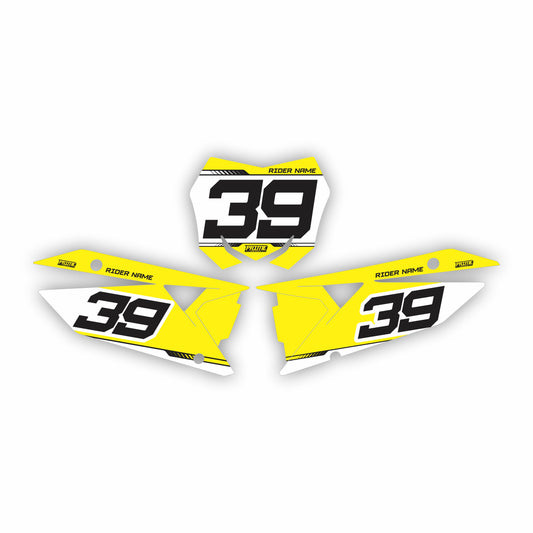 Lined - Suzuki Race Numbers