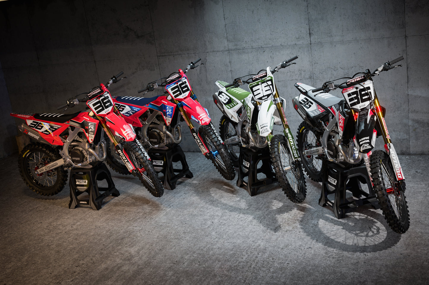 Mast Navy - Honda Full Graphics Kit