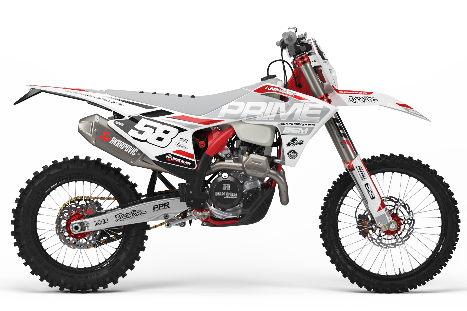 Acid White - GasGas Full Graphics Kit – Prime Design Graphics