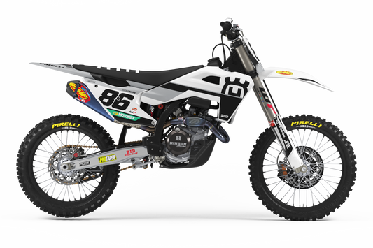 Direct Grey - Husqvarna Full Graphics Kit