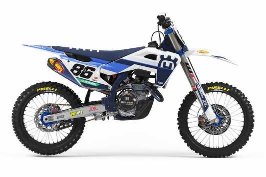 Direct Navy - Husqvarna Full Graphics Kit