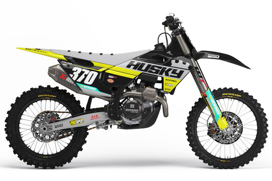 Form Black - Husqvarna Full Graphics Kit