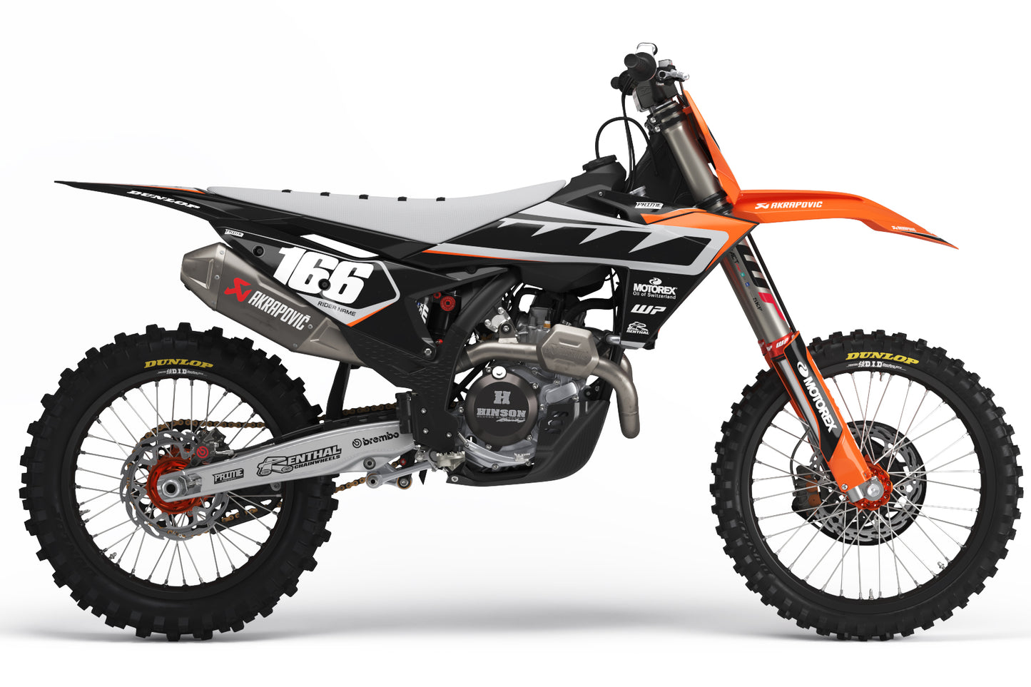 Blast Grey - KTM Full Graphics Kits