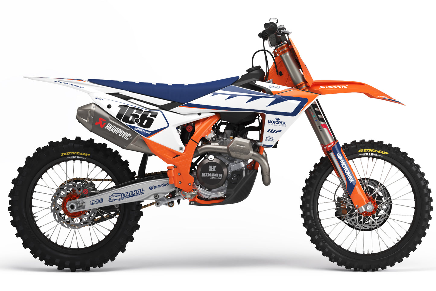 Blast Navy - KTM Full Graphics Kits