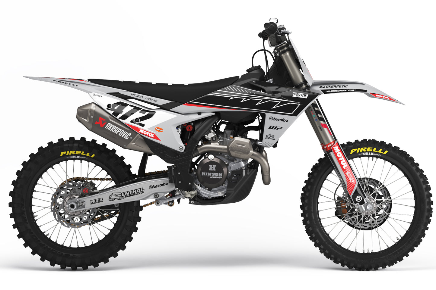 Cliffs Grey - KTM Full Graphics Kits