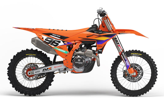Native Purple - KTM Full Graphics Kits