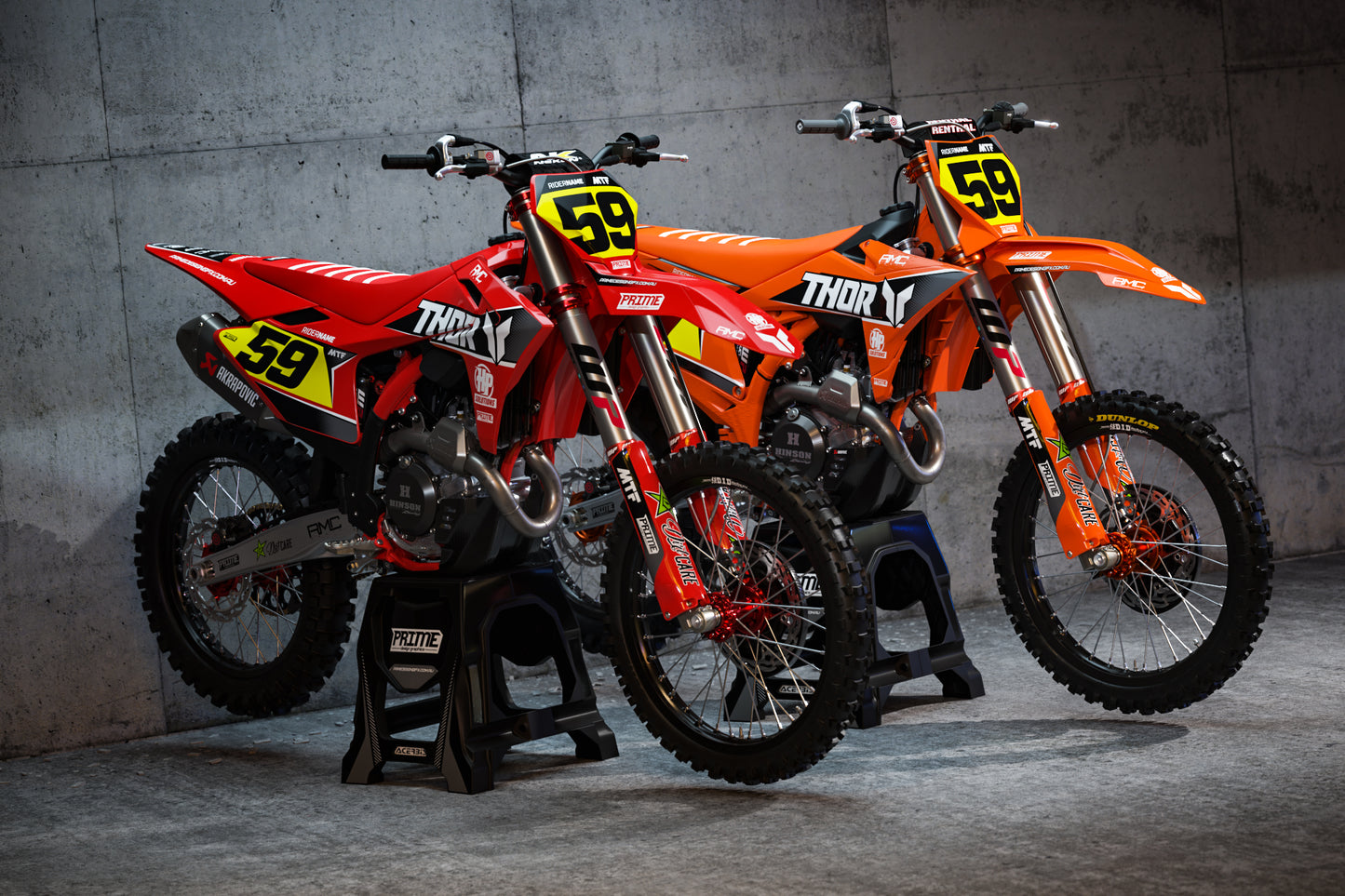 Doble - KTM Full Graphics Kits