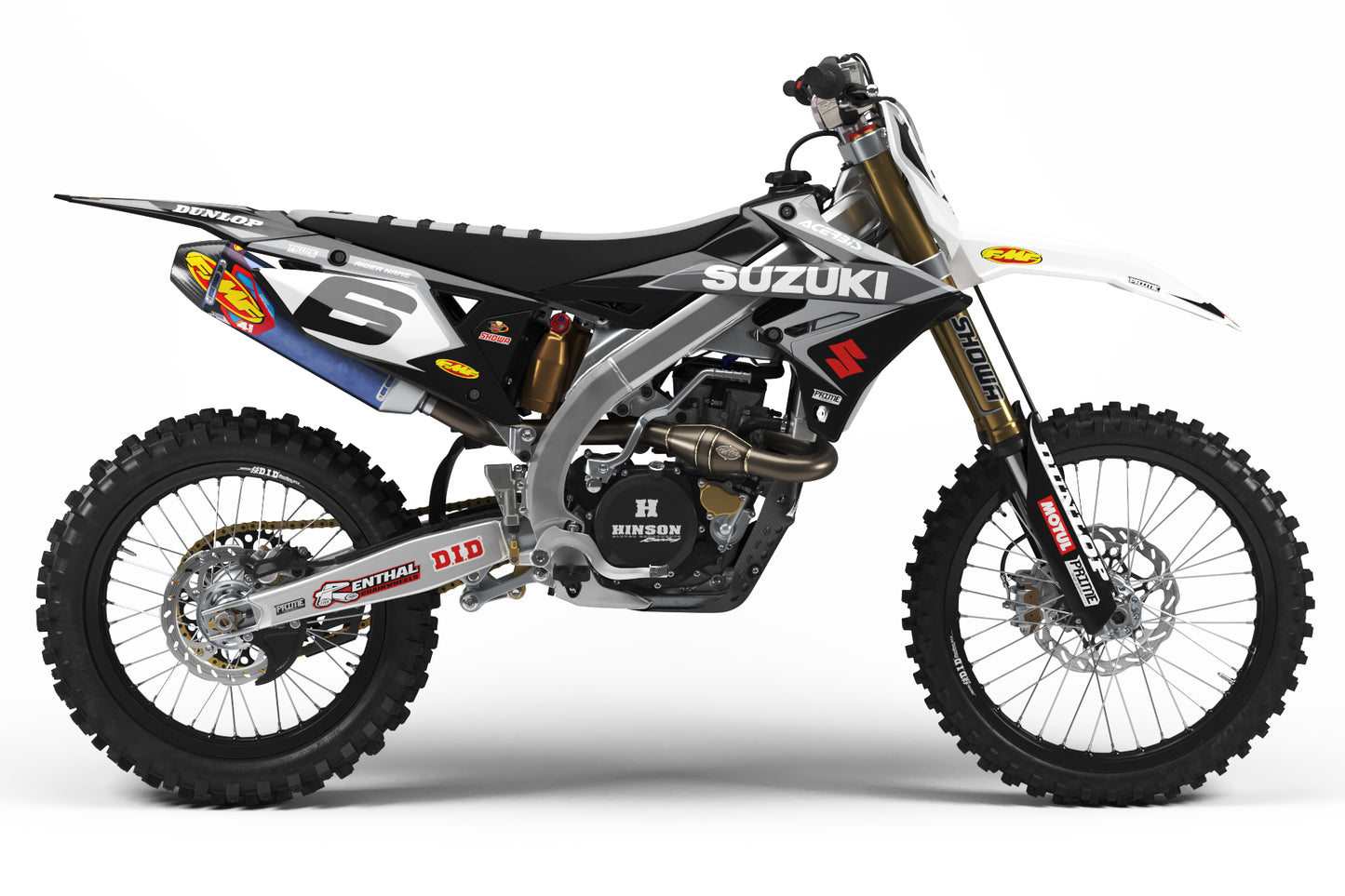 Logic Black - Suzuki Full Graphics Kit