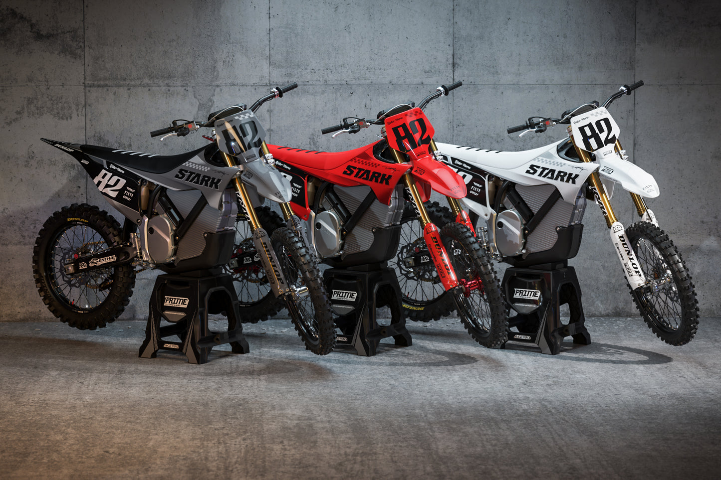 Cruz Grey - Stark Future Full Graphics Kit