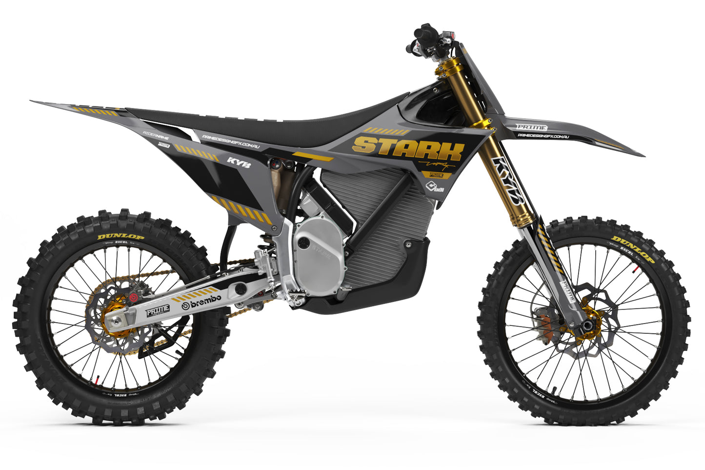 Metric Grey - Stark Future Full Graphics Kit