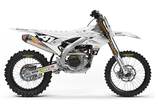 Abyss White - Yamaha Full Graphics Kit