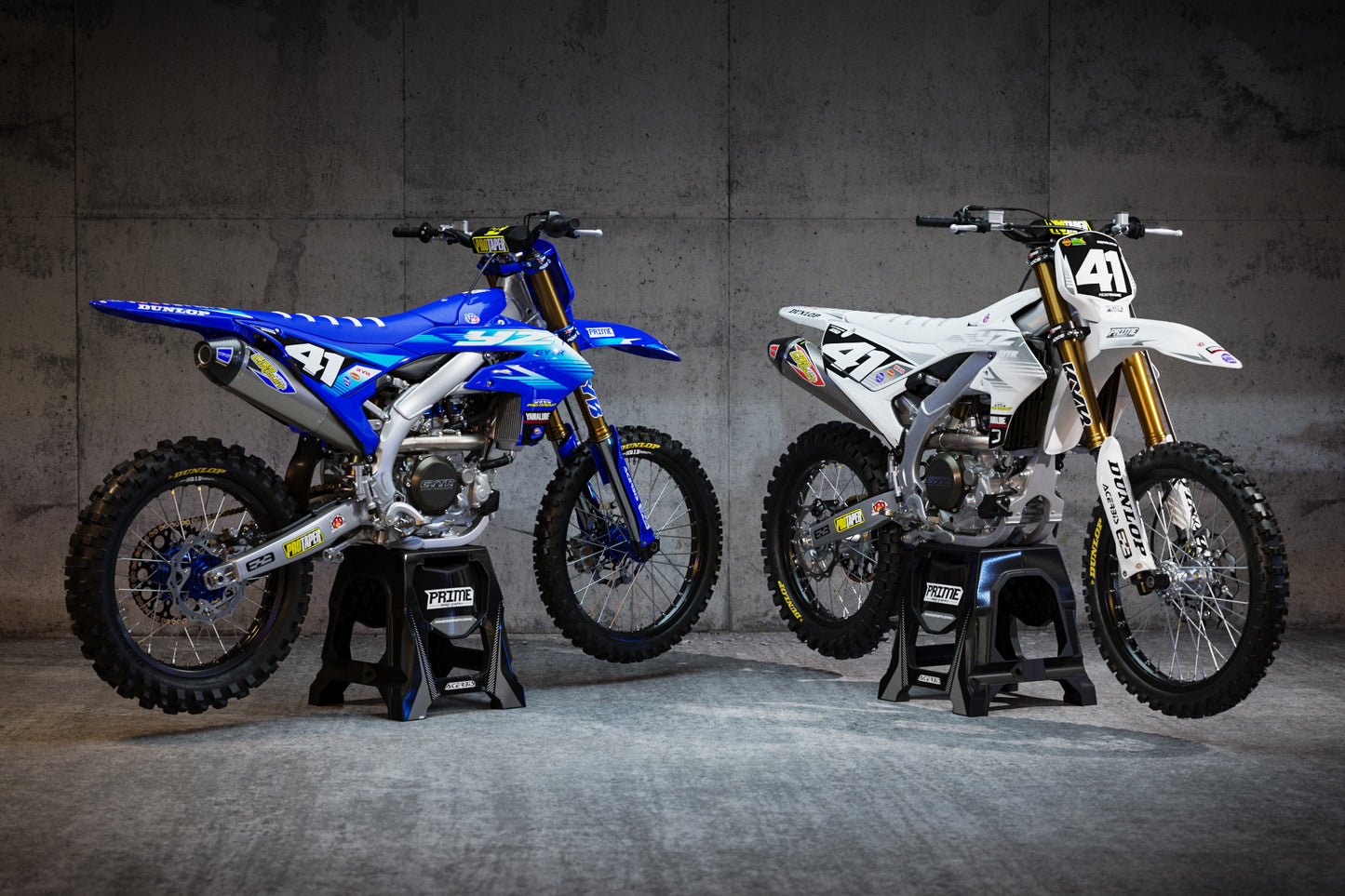 Abyss White - Yamaha Full Graphics Kit