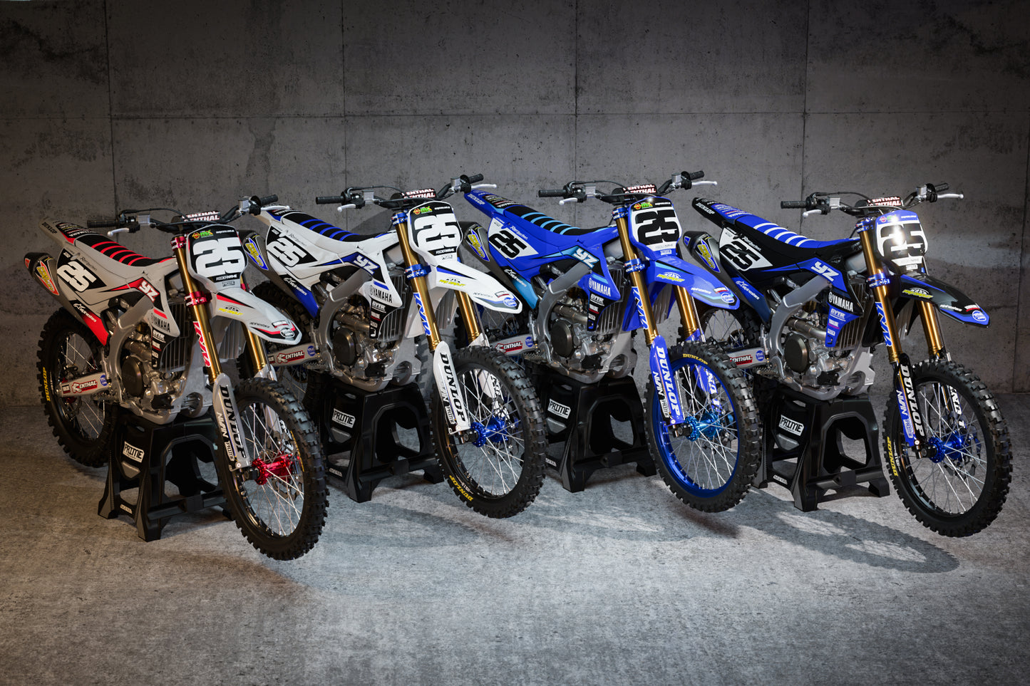 Fixed Grey - Yamaha Full Graphics Kit