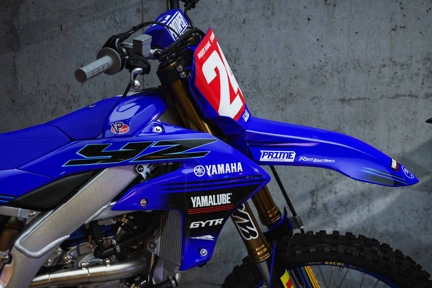 Mallee Blue - Yamaha Full Graphics Kit