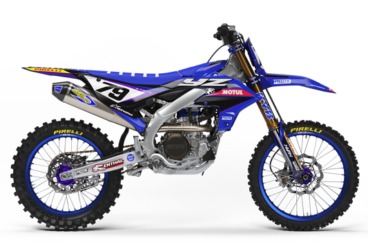Pure Black - Yamaha Full Graphics Kit